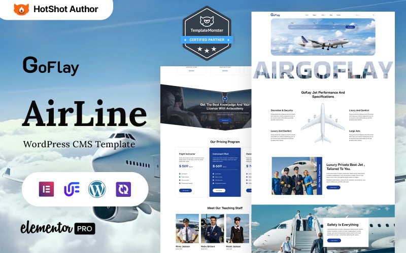 Goflay - Airline Tickets Multipurpose WordPress Elementor Theme torrent